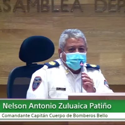 Administrador de Empresas, Diplomado en Gestion del Riesgo, Presidente Confederacion Nacional de Cuerpos de Bomberos de Colombia y Comandante Bomberos.