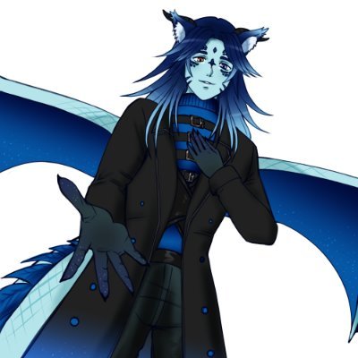 Blue dragon-cat of the Treasure Trove!| Art tag: #AeziArt | I am 18+. | He/Him | Mama: @kartikakhaos Cat form: @marshmewwos | pfp by @shiirahime