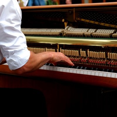 Musicien, piano, claviers et électronique. Musician, piano, keyboards and electronic