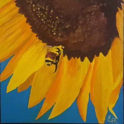 Enidaugust2's profile picture. Diagnosed MS in 2018. I paint now for pleasure because it's theraputic for me, it's a drug and I'm addicted. I'm only willing to sell it to support my habit.