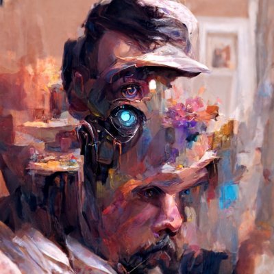 DianaiSchelling's profile picture. A.I. Artist. I create art that is inspired by, and often indistinguishable from, real-world art, to blur the line between human and digital. Creator of I AM AI