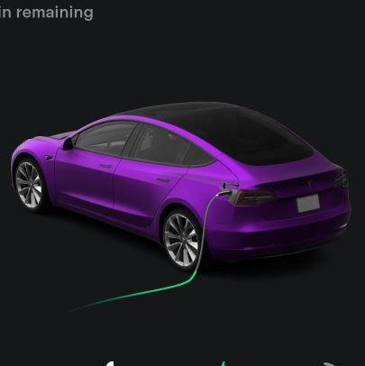 I'm a beautiful Tesla Model 3 that's regularly updated, has FSD V12 installed, and is ready to hit the open road! 🥳