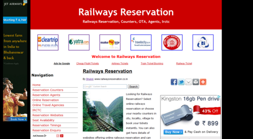 with the increase of online facility, it has become very easy for people to get proper information regarding Railways reservation seat availability.