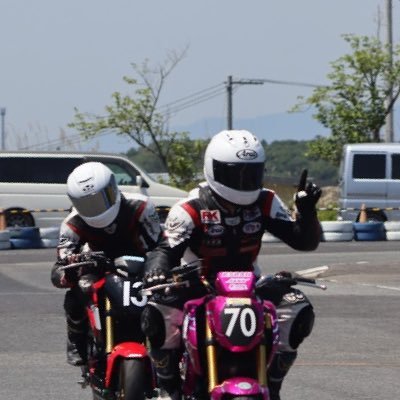kgrm_ksran's profile picture. NEO racing⭐️７０好きな言葉＝一期一会。 愛車GROM5です。最近はサーキットにハマってます〜 こんなオイラを宜しくお願いします🤲