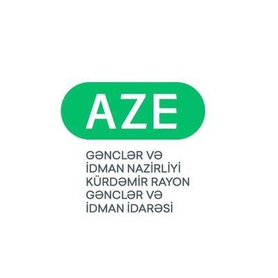 Kürdəmir Rayon Gənclər və İdman idarəsinin rəsmi twitter hesabı.