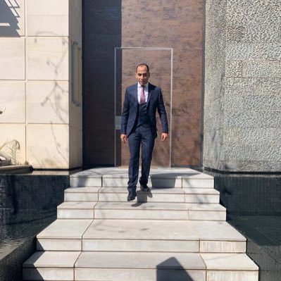 He works in the Egyptian Ministry of Foreign Affairs🇪🇬