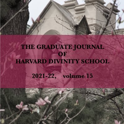 @harvarddivinity peer-reviewed, student-run publication dedicated to featuring the best of graduate writing in the study of religion