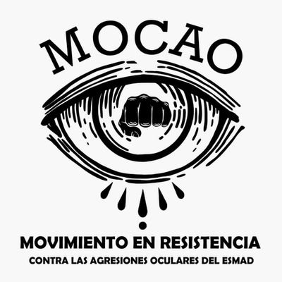 Somos más 100 víctimas de trauma ocular. Somos el Movimiento en Resistencia contra las Agresiones Oculares del Esmad, somos defensores de Derechos Humanos.