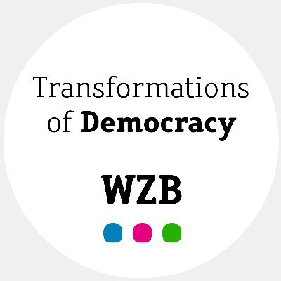 Transformations of Democracy unit @WZB_Berlin - https://t.co/QUjwJ5nyPh