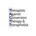 Therapists against conversion therapy& transphobia (@T_ACTT) Twitter profile photo