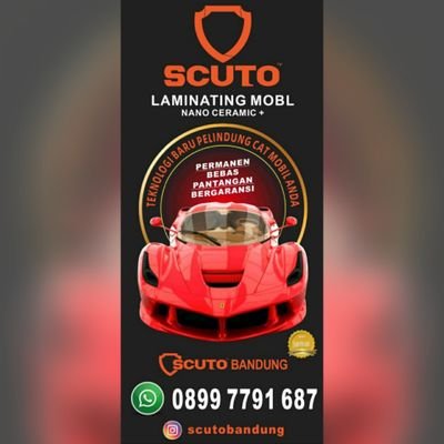 hendryscuto's profile picture. SCUTO NANO CERAMIC + GLASS COATING
Jl. H. Tatang Sumantri No.4 Komplek Mekar Wangi 
WA 0899 7791 687
