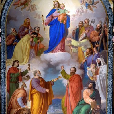 ALL FOR THE GREATER GLORY OF GOD THROUGH THE IMMACULATE VIRGIN