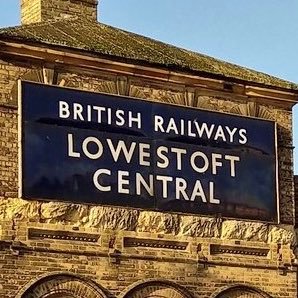 Community Rail project rejuvenating Lowestoft Stn. Parcels Office Exhibition Space. Shop & Tourist Info open Mon - Sat 10.30am - 4pm. (Thurs 10.30am - 1pm)