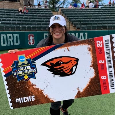 Oregon State softball #44 *Barstool Athlete*