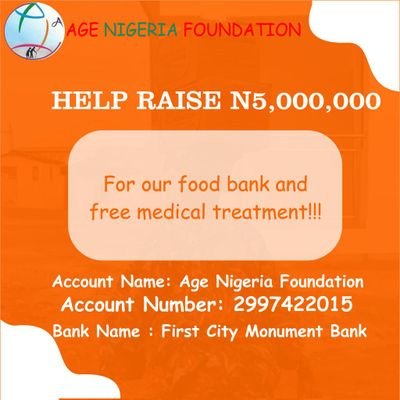 THE BIGGEST NGO IN NIGERIA CARING FOR THE WELFARE AND SOCIAL INCLUSION OF OLDER PERSONS IN NIGERIA.