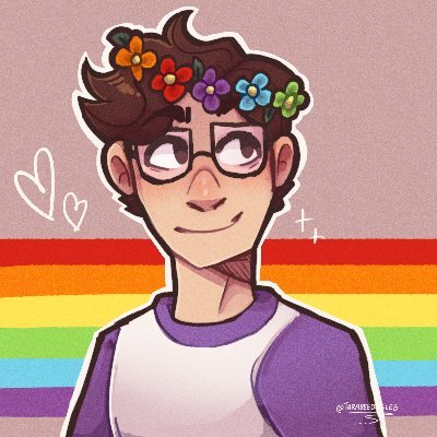 TrainerMoon13's profile picture. He/They | Just a simple gaymer with an obsession of Ariana Grande and Minecraft