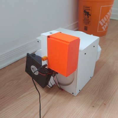 I make machines that improve indoor air quality, ERVs are on hold while I focus on the Big Quiet Air Purifier. 1110 cfm flow through MERV-13, at only 36.3 dBa.
