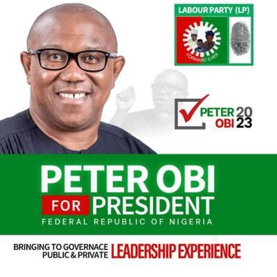 Peter Obi, the President Nigeria need at this present time.