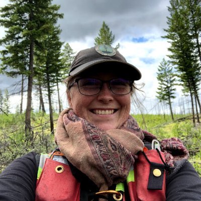 MSc student in the #UNBCInsectEcologyLab researching pollinator biodiversity after fires on Tsilhqot'in traditional territory 🏳️🌈