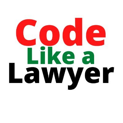 codelikealawyer's profile picture. I am a lawyer who's fascinated by computer programming! On this Twitter account, I will be posting videos to teach anyone how to program in the Python language.