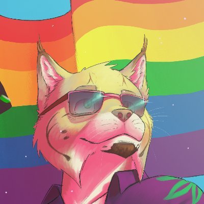 Don't follow if 🔞🔞🔞
🎨@ArtisticWFLynx🎨.
Spa/Eng, he/him, 26, 🏳️‍🌈. Illustrator 🖌✏ and furry!

Bann. 🎨 @coolartcorner
Pic. 🎨 ME!