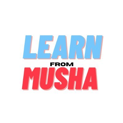FromMusha's profile picture. Learn From Musha is a Professional Education Platform. Here we will provide you only interesting content, which you will like very much.