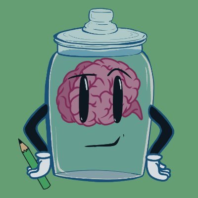 Anthropomorphic brain in a jar who's a crossword nut.
Youtube: Crossword Radio
Twitch: Probably Apocryphal
