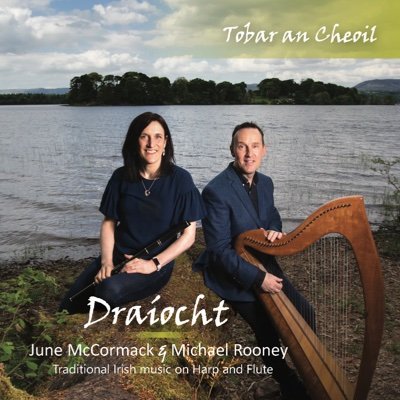 Traditional Irish Music on Harp & Flute (Michael Rooney & June McCormack). New album 'Tobar an Cheoil' July 2022