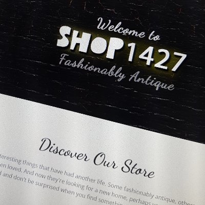 At Shop1427 you'll discover interesting things that have had another life - fashionably antique, new vintage, retro, looking for a new home and loved again.