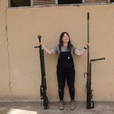 she/her - disarmament & arms trafficking with @conflictarm - views are my own - very humble - very normal