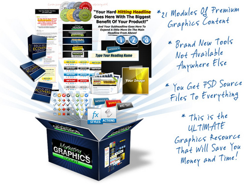 MarketingGraphc's profile picture. Marketing Graphics Toolkit consists of some of my very best tools and templates that are geared specifically towards Internet Marketers.