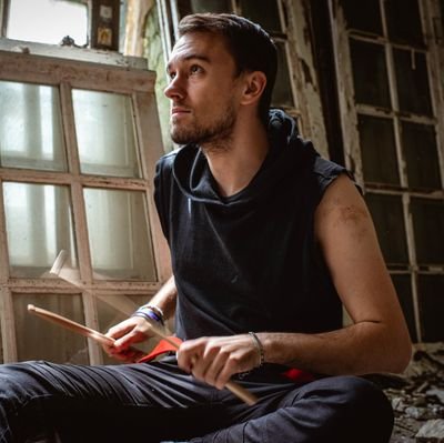 QuentinBrodier's profile picture. Quentin Brodier - Drummer of @OfficialScariff