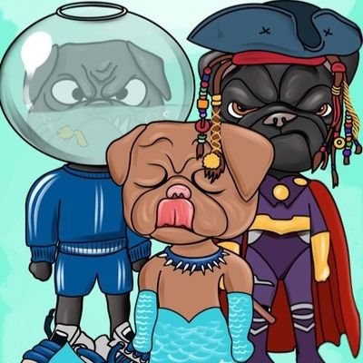 BarkCryptoPug 
🎭☆ Phase 1: +7,000 Hand-crafted NFT🎁 
Phase 2: Tokenomics 🎟Winter 2022 
Phase 3:🎮Easter 2023
Discord👾https://t.co/fBRWTYumU3