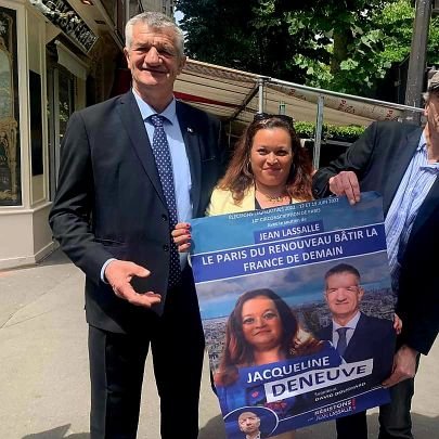 Compte de soutien à Jacqueline DENEUVE et son suppléant David BOUCHARD Candidats 10ème circonscription de PARIS 13ème & 14ème arrondissement #Legislatives2022