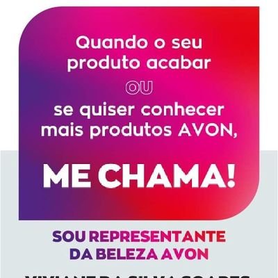 Representante da Beleza Avon, Jequiti, Natura, DeMillus, Duloren, Abelha Rainha e+ amigas, . Faça o seu pedido comigo! O link da minha loja virtual Avon abaixo.