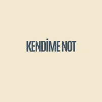 Kendime Not(@mrvclkk01) 's Twitter Profileg