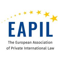 EAPIL - Eur. Assoc. of Private International Law(@eapilorg) 's Twitter Profile Photo