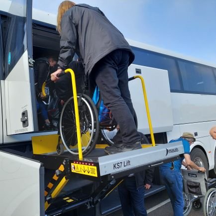 Dedicated supporters of GTFC who are disabled, both wheelchair users and ambulant. One of the first in the country, we organise travel to many of the away games