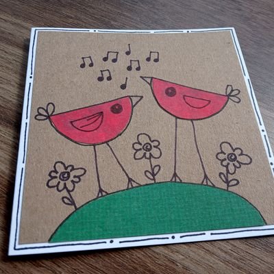 Creativity is helping my mental health recovery. After encouragement from friends have set up an Etsy shop for homemade cards 🐦. Love to garden too🌱🌻#mhhsbd