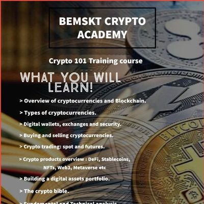 Bemskt Crypto Academy : bridging the knowledge gap on Virtual assets and blockchain technology, for mass adoption in Africa.