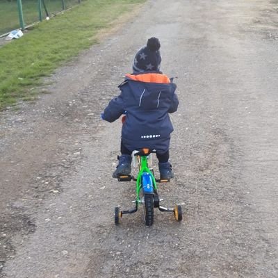 Radfahrer in NÖ/Marchfeld. Ziel: Ökologisieren der Mobilität