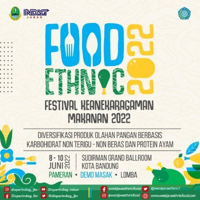 FESTIVAL KEANEKARAGAMAN MAKANAN 2022

Grand Ballroom Sudirman Bandung 
8-10 Juni 2022

