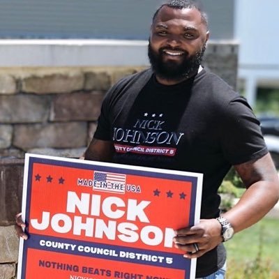 Husband, Father, Poly-Sci fanatic! Candidate for Baltimore County Council District 5! Authority: Friends of Nick Johnson. Michael Trimble,Treasurer!