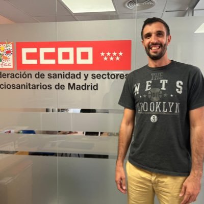 Fisioterapeuta en la Sanidad Privada de Madrid.
Adjunto de la secretaría de Sanidad Privada de CCOO de la Comunidad de Madrid. @CCOOSanidadMad