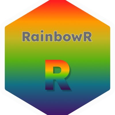 NO LONGER USING TWITTER.
rainbowR is a community that supports, promotes and connects LGBTQ+ people who code in the R language.