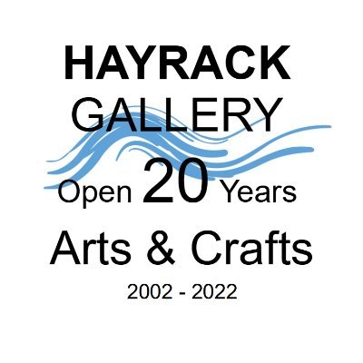 The Hayrack Gallery is based at the Old Dairy Farm Craft Centre at Upper Stowe in Northamptonshire. We are open Tuesday to Sunday between 10 & 4 and online.
