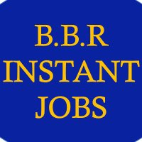 B.B.R INSTANT JOBS(@bbr_instantjobs) 's Twitter Profile Photo