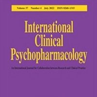 International Clinical Psychopharmacology (@intclinpsychoph) 's Twitter Profile