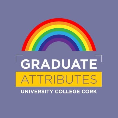 A transformative programme to facilitate UCC students’ development of core #graduate #attributes and #values and support 💜💛💜
📧 graduateattributes@ucc.ie
