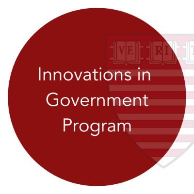 The former Twitter account for the Innovations in Government Program @HarvardAsh @Kennedy_School. This account is not actively monitored.
